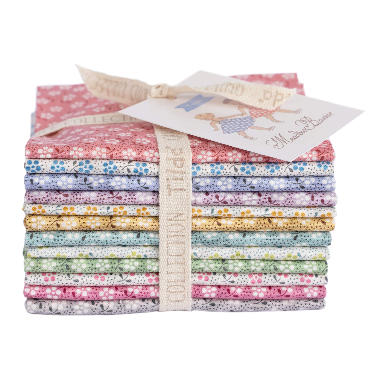 Tilda Meadow Basics Fat Eighth Bundle - Multi