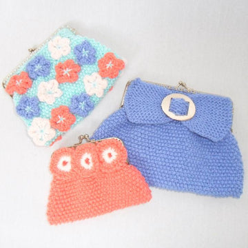 Seed Metal Frame Purse Clutch Bag