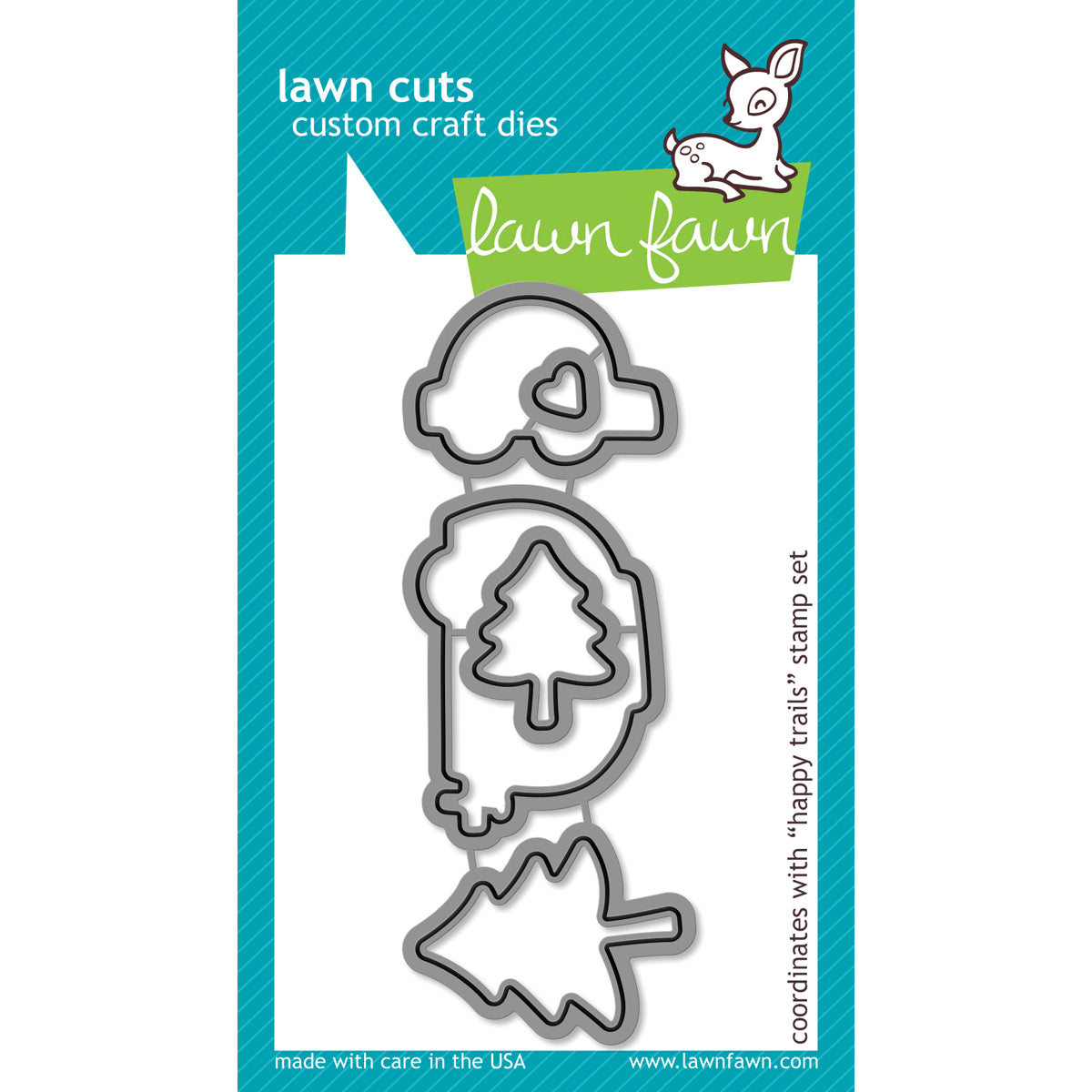 Lawn Fawn Lawn Cuts Custom Craft Die - Happy Trails