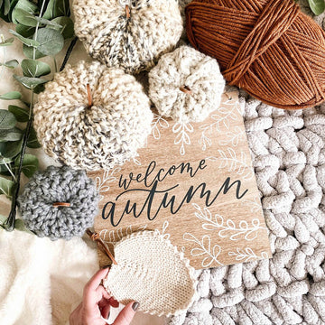 Fall Crochet Pumpkin