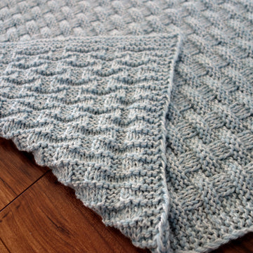 Woven Look Blanket