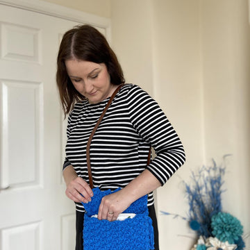 Lotus Flower Clutch Bag