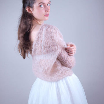 Light mohair sweater