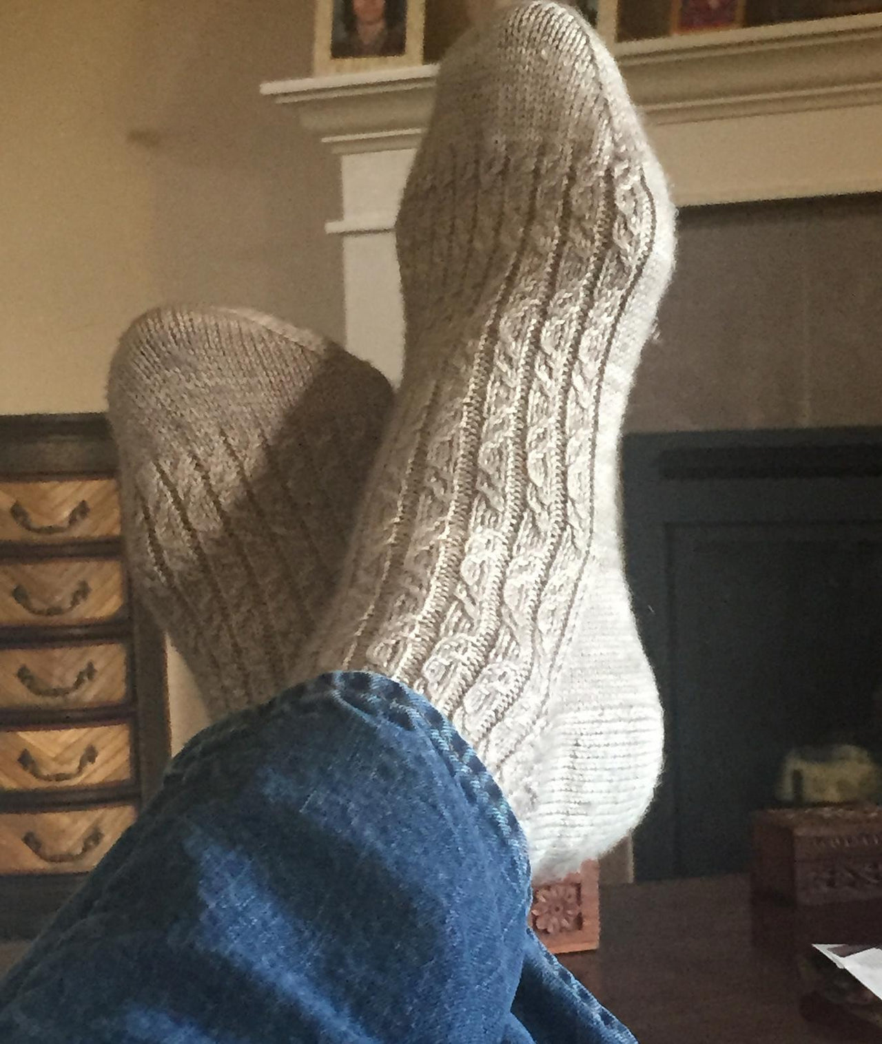 Twisted Vine Socks