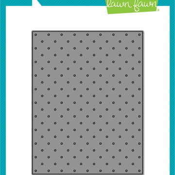 Lawn Fawn Lawn Cuts Custom Craft Die - Itsy Bitsy Polka Dot Backdrop