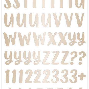 American Crafts And Many More Thickers Stickers 156/Pkg - Cheers To You Alpha/Puffy