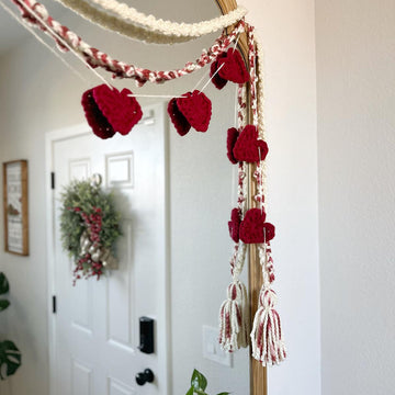 Crochet Heart Garland 089