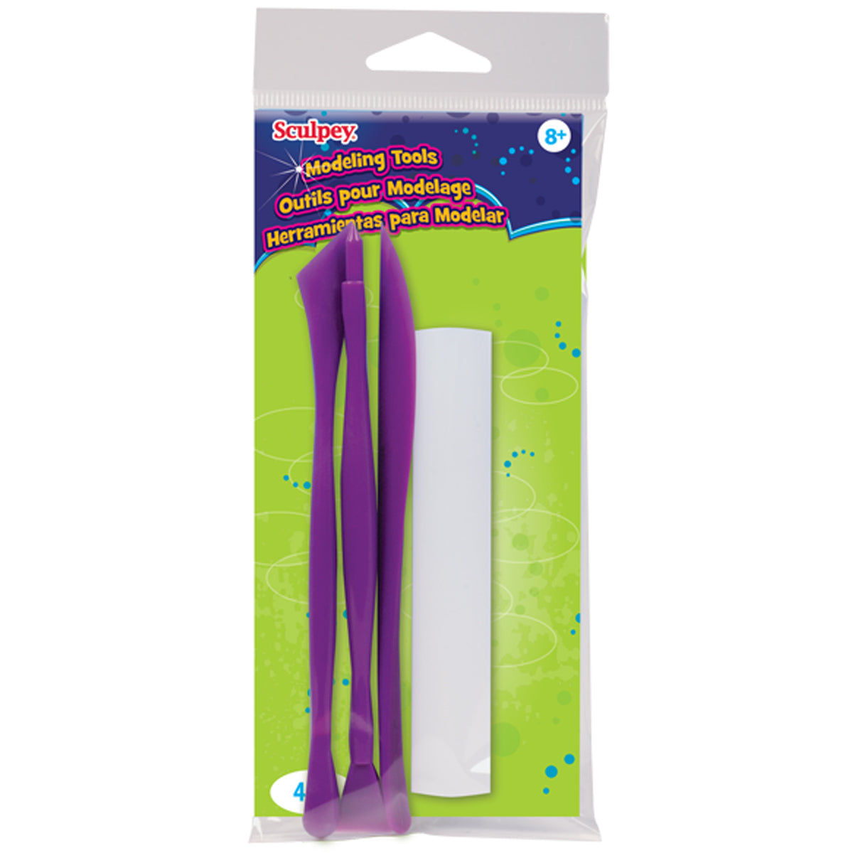 Polyform Sculpey Modeling Tools 4/Pkg - 043652