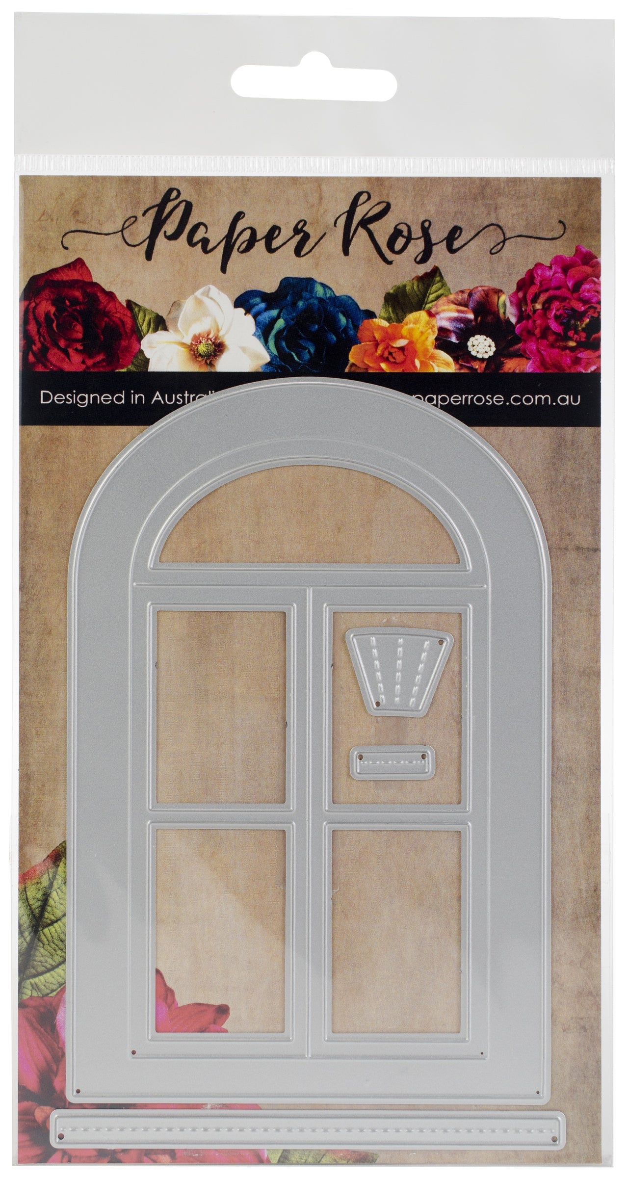 Paper Rose Dies - Tudor Arched Window