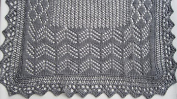 Diamond Lace Sampler Wrap