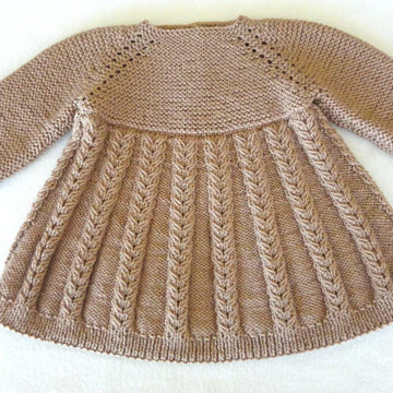 Cables Baby Jacket Knitted Baby Cardigan Baby Sweater Baby Coat