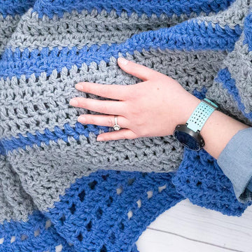 Striped Baby Blanket