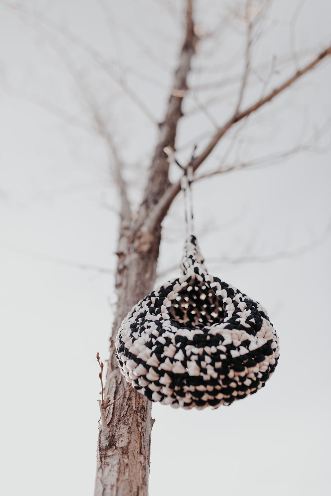 Bird House and Hanging Basket 2-in-1 Pattern