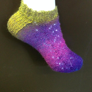 Lacy Arrow 4 Ply Socks