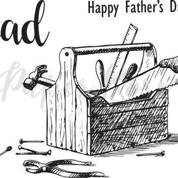 Paper Rose Clear Stamps - Toolbox