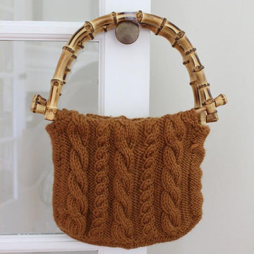 Cable Knit Purse