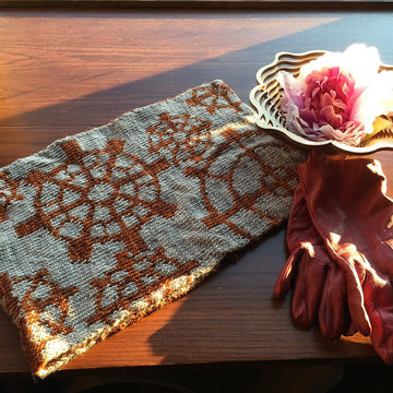 Steampunk Gears Scarf and Cowl