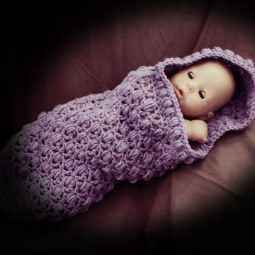 Lacy Cuddle Cocoon Pattern