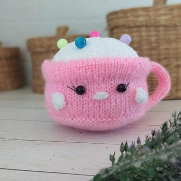 Cup knitting pattern