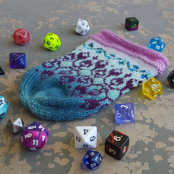 Caduceus' Blooms Dice Bag