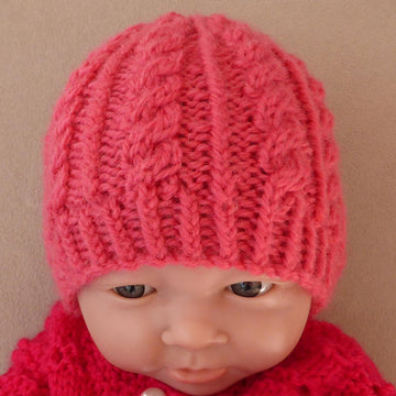 Sammy - babies cabled hat