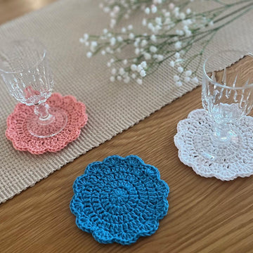 Single Daisy Coaster