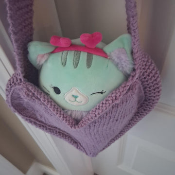 Heart Knit Purse