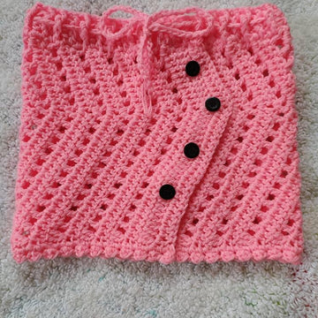 Buttoned skirt