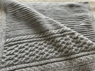 Gently Cabled Blanket