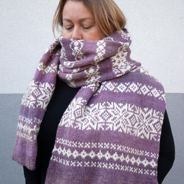 NORRSKEN Fair Isle Scarf