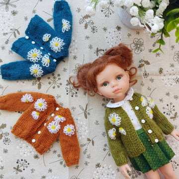 Daisy cardigan for Paola Reina