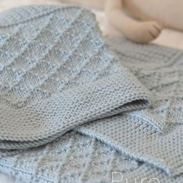 Simple Textured Blanket 'Jasper'