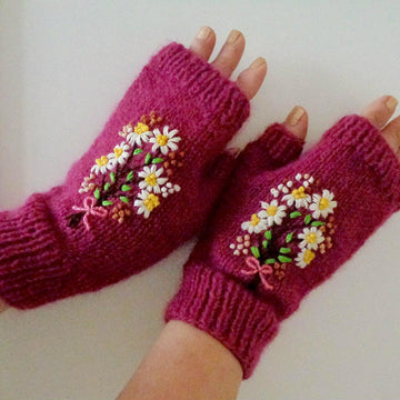 Daisy Mittens Gloves