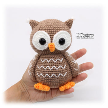 Owliver the Owl Crochet Pattern