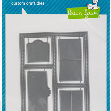 Lawn Fawn Lawn Cuts Custom Craft Die - Peekaboo Backdrop