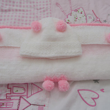 BO Bear Baby Car Seat Blanket & Hat
