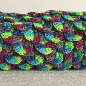 Mermaid/Dragon Scale Bolster Pillow