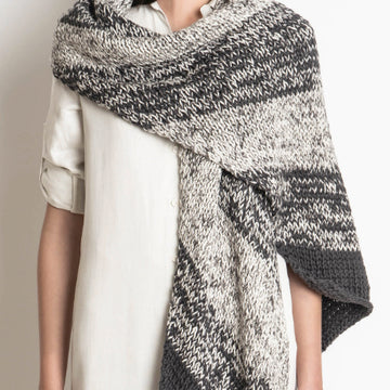Worthington Wrap in Blue Sky Fibers Worsted Cotton and Worsted Cotton Printed  - 202013 - Downloadable PDF