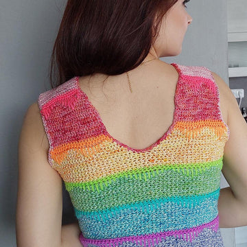 Striped vest