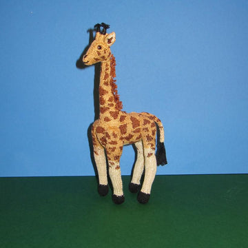 Georgie The Baby Giraffe Amigurumi Microknit Toy