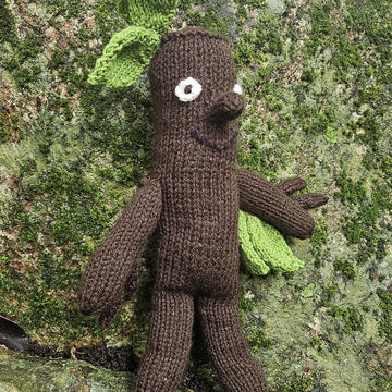 Knitted Stick Man