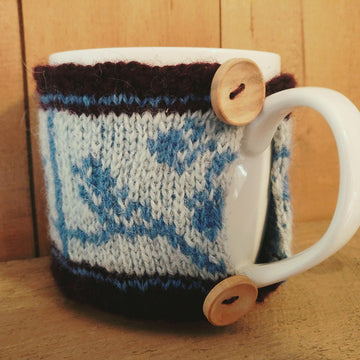 Blue Birds Mug Warmer