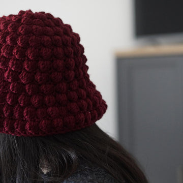 Bubbly bucket hat