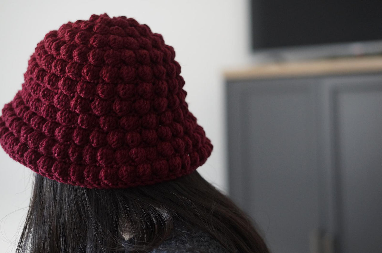 Bubbly bucket hat