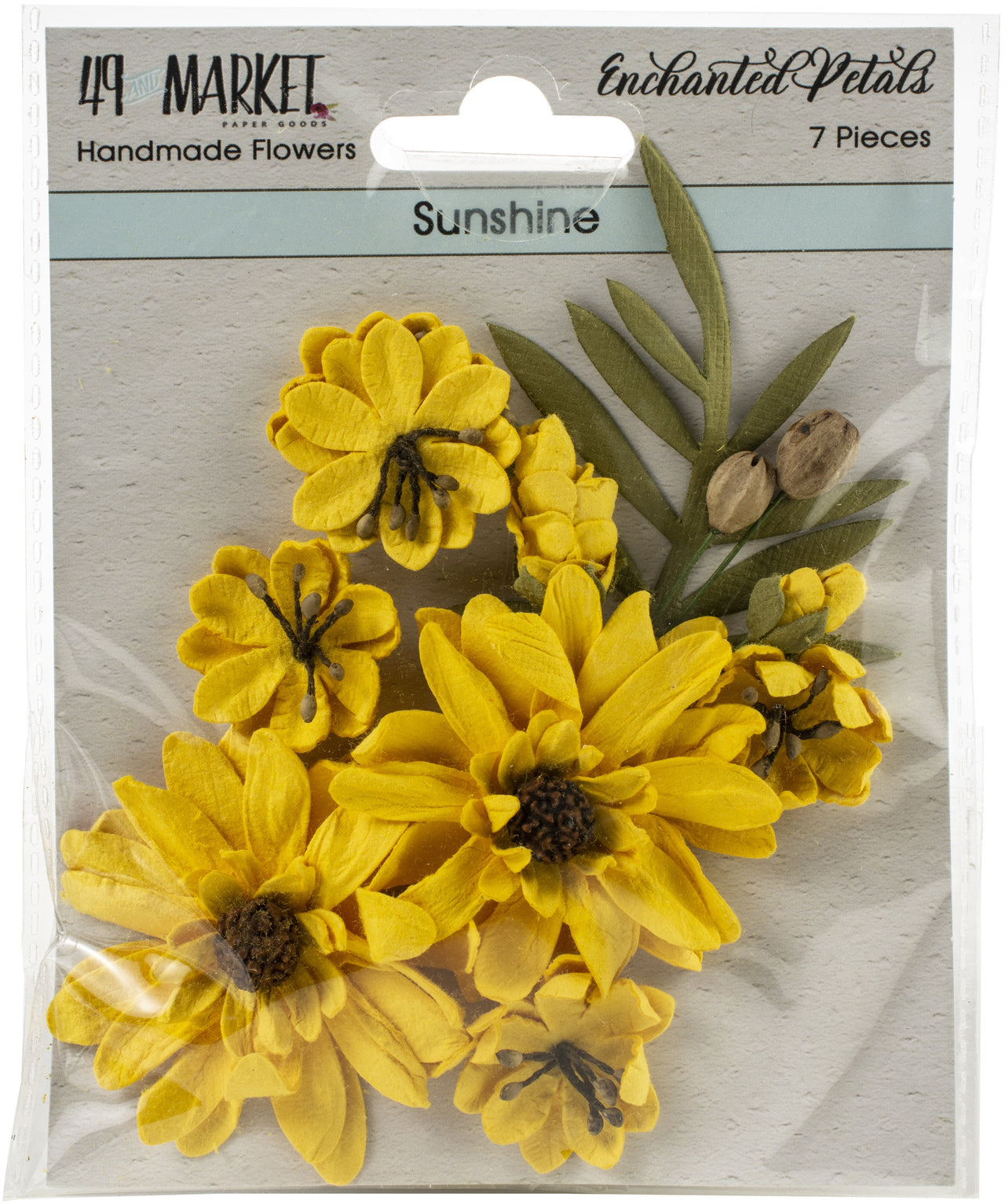 49 And Market Enchanted Petals 7/Pkg - Sunshine