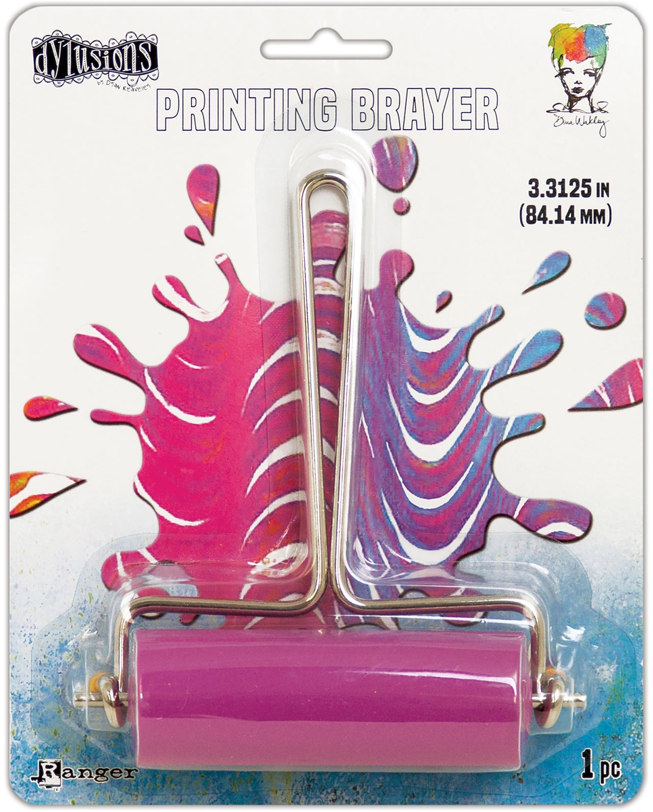 Ranger Gel Press Plate Brayer -Medium - 352255