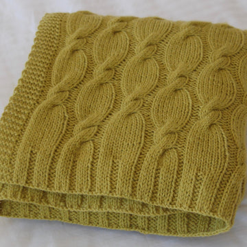 Chunky Cable Blanket