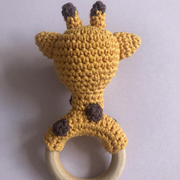 Godfrey Giraffe Baby Rattle
