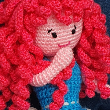 Ruby crochet dolly