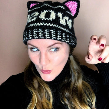 Meow! Kitty Beanie